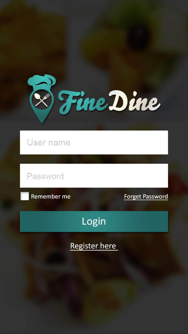 Apps Complex Fine Dine